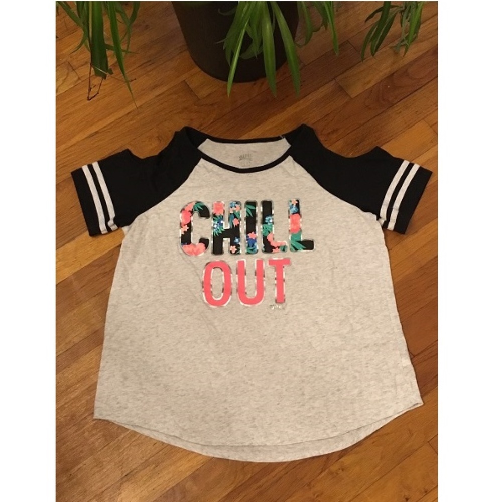 Justice Active Girls CHILL OUT T-Shirt